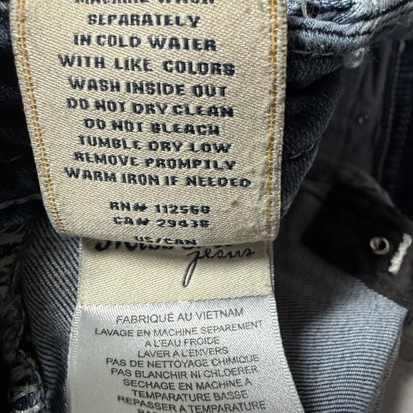 Miss Me Chloe Boot Jeans Women 30 Mid Rise Embellished 30x30 Distressed Bling - Picture 15 of 16